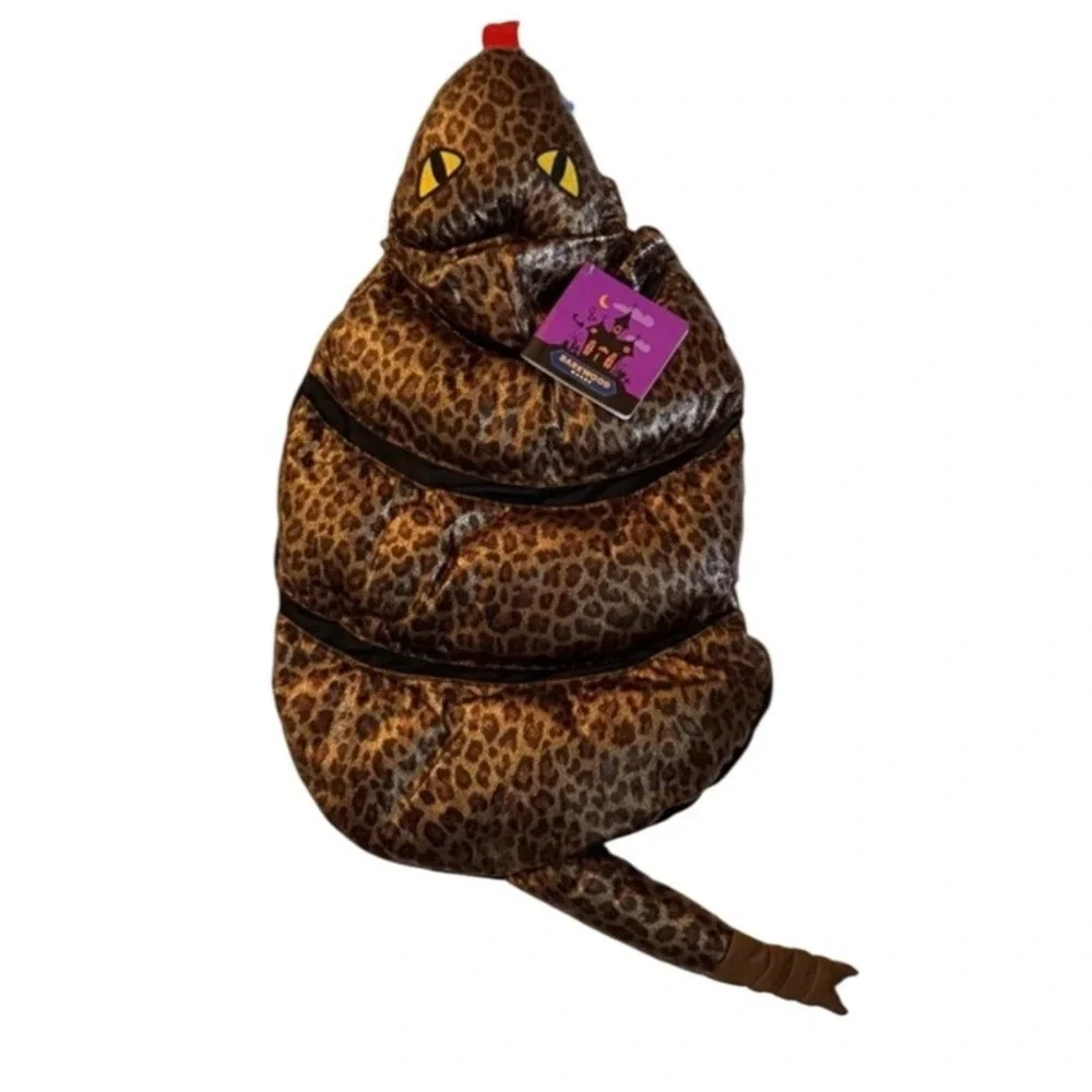 Barkwood Manor Rattlesnake Pet Costume Medium Padded Snake Dog‎ Cat NWT